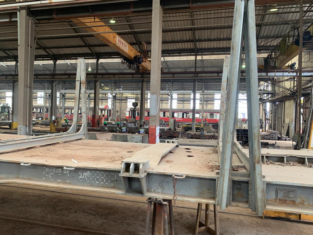 Intercity trains wagons